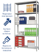 Стеллаж MS STANDART 185х100х50 (3 полки)